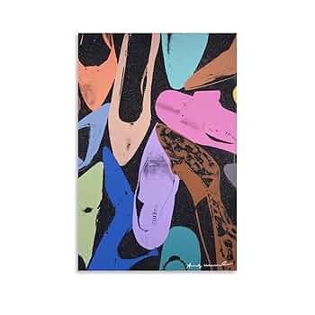 アンディ　ウォーホル　shoes ポスター　希少　ポップアート Amazon.co.jp: アンディウォーホルポスター靴シリーズウォール